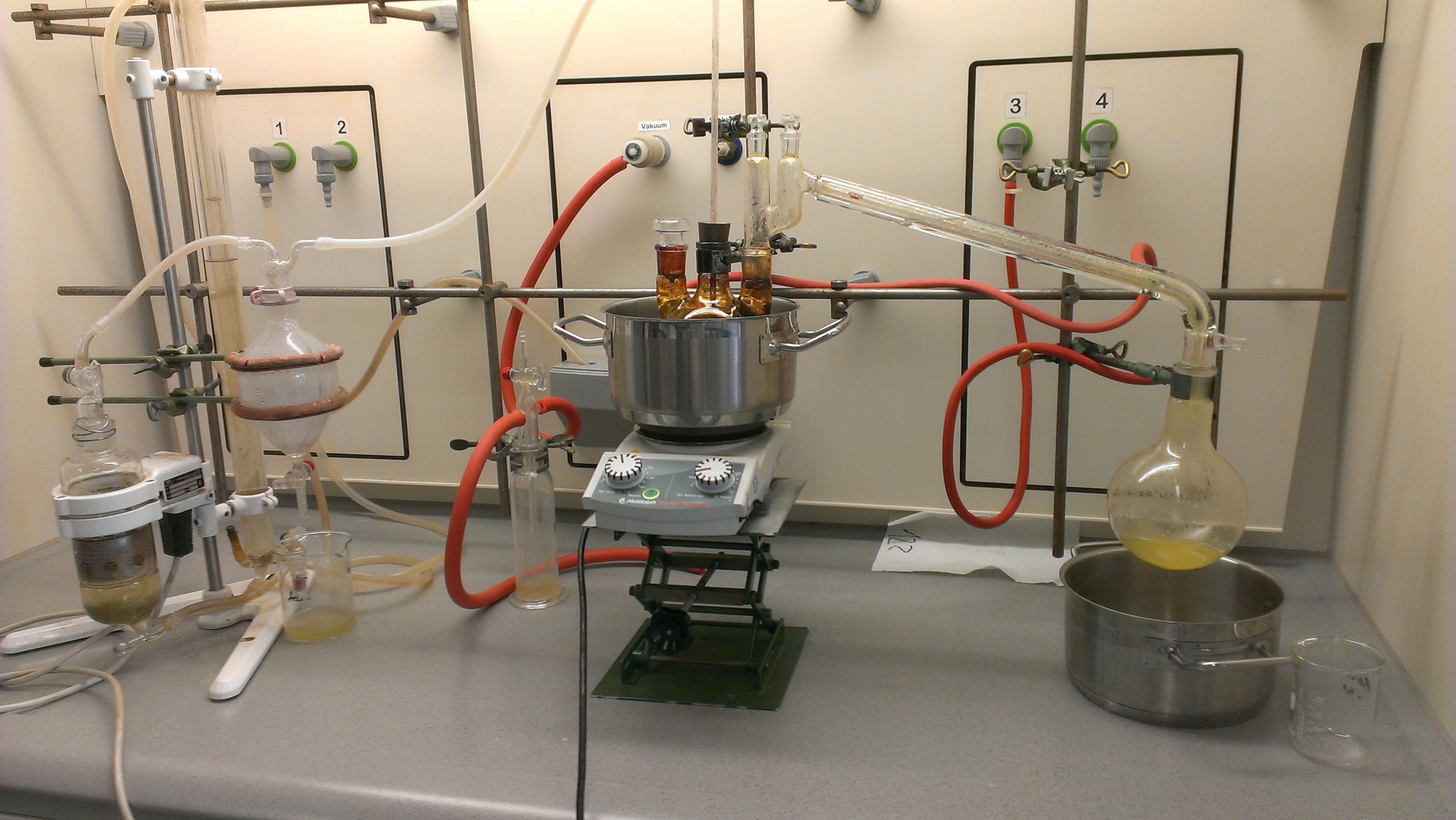 Wasserdampfdestillation Fachschaft Chemie Der Universit t Regensburg E V 